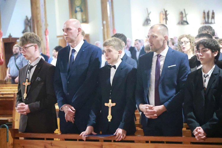 Bierzmowanie w Tęgoborzy