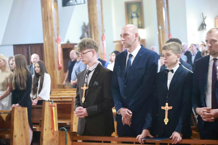 Bierzmowanie w Tęgoborzy