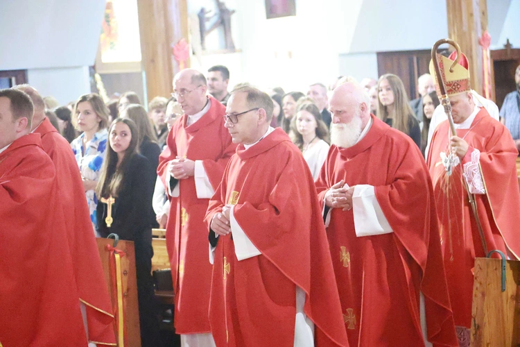 Bierzmowanie w Tęgoborzy