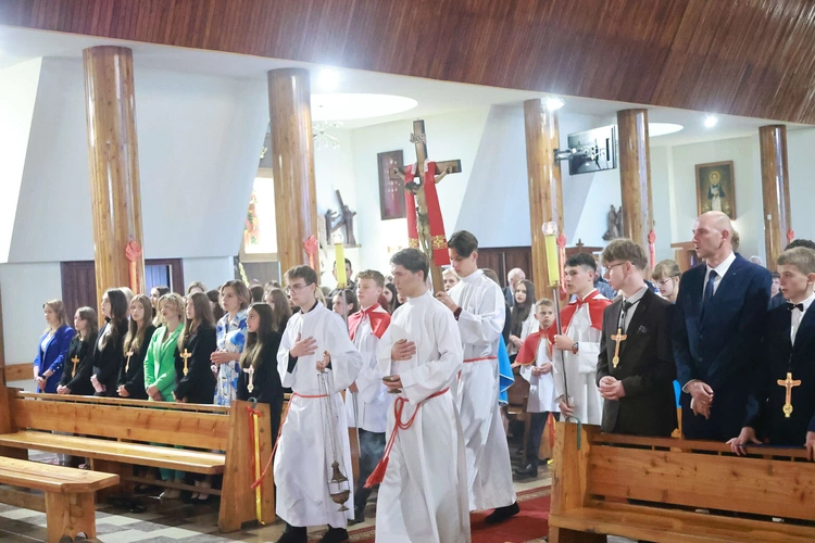 Bierzmowanie w Tęgoborzy