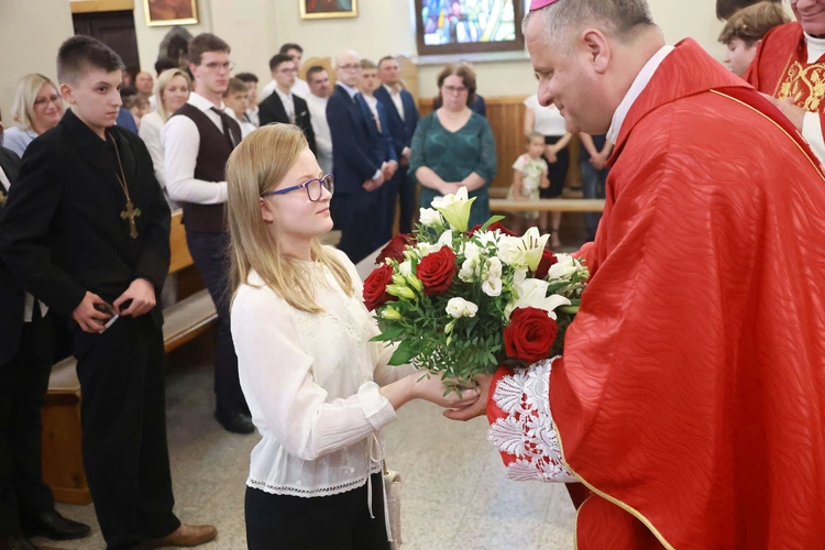 Bierzmowanie w Marcinkowicach