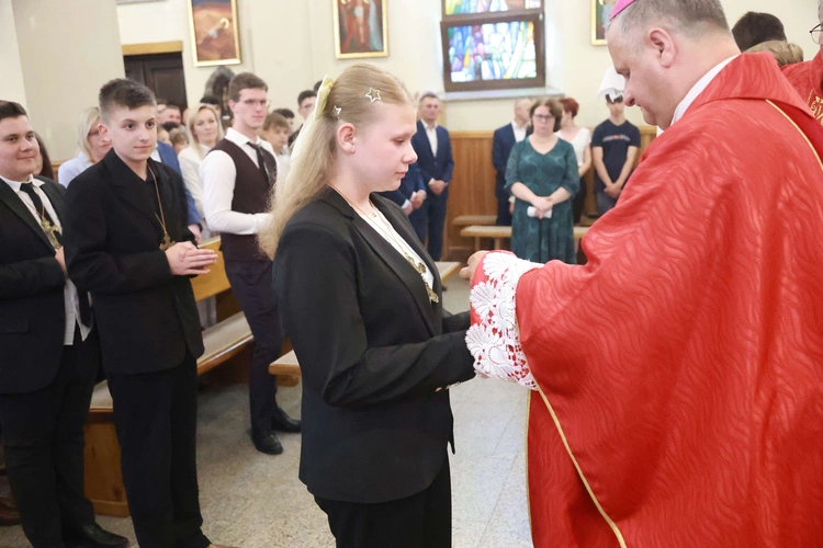 Bierzmowanie w Marcinkowicach