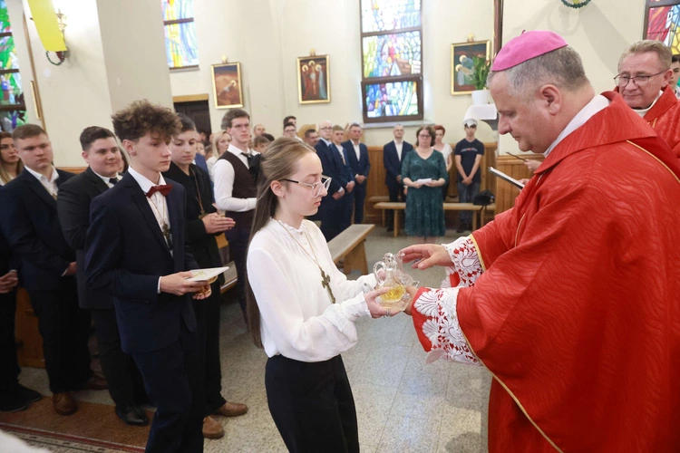 Bierzmowanie w Marcinkowicach