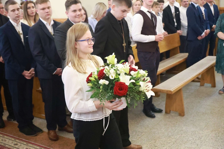 Bierzmowanie w Marcinkowicach