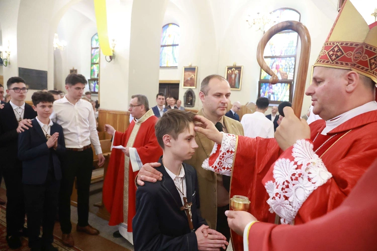 Bierzmowanie w Marcinkowicach