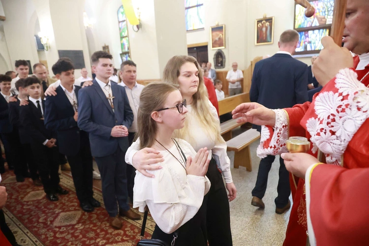 Bierzmowanie w Marcinkowicach