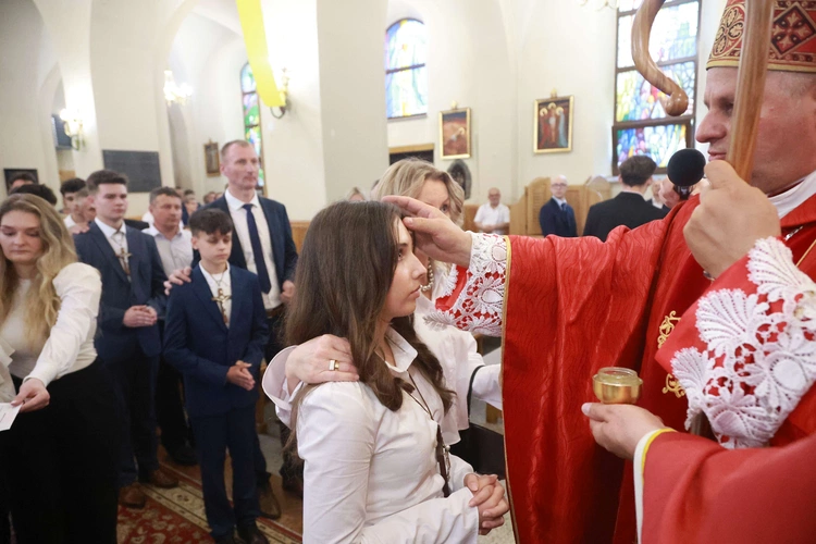 Bierzmowanie w Marcinkowicach