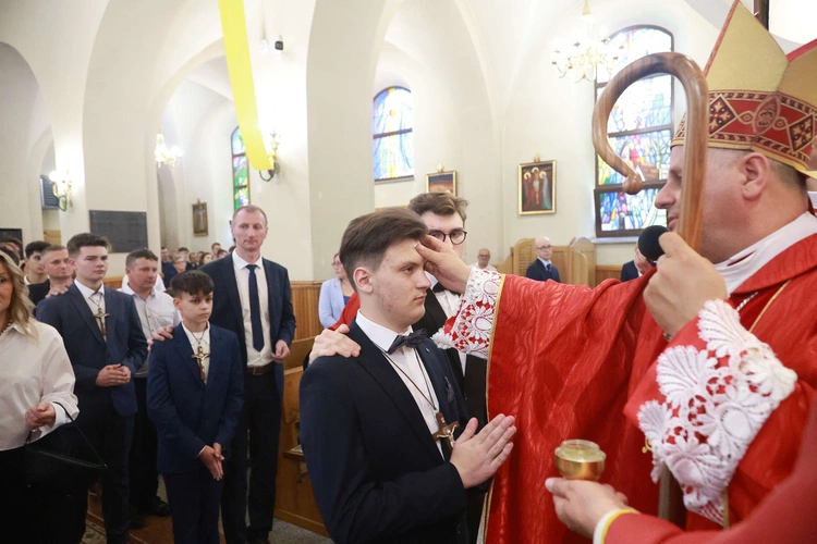 Bierzmowanie w Marcinkowicach
