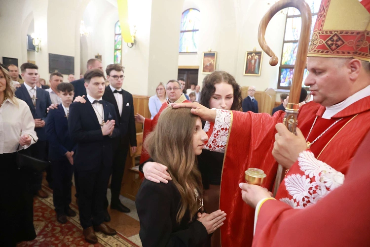 Bierzmowanie w Marcinkowicach