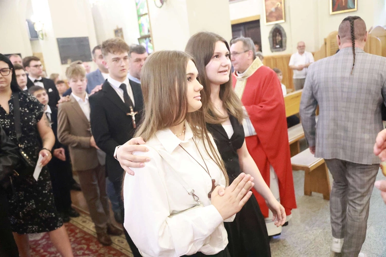 Bierzmowanie w Marcinkowicach