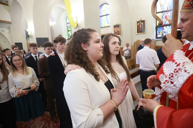 Bierzmowanie w Marcinkowicach