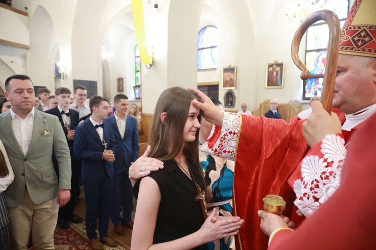 Bierzmowanie w Marcinkowicach