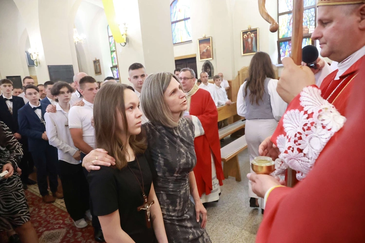 Bierzmowanie w Marcinkowicach