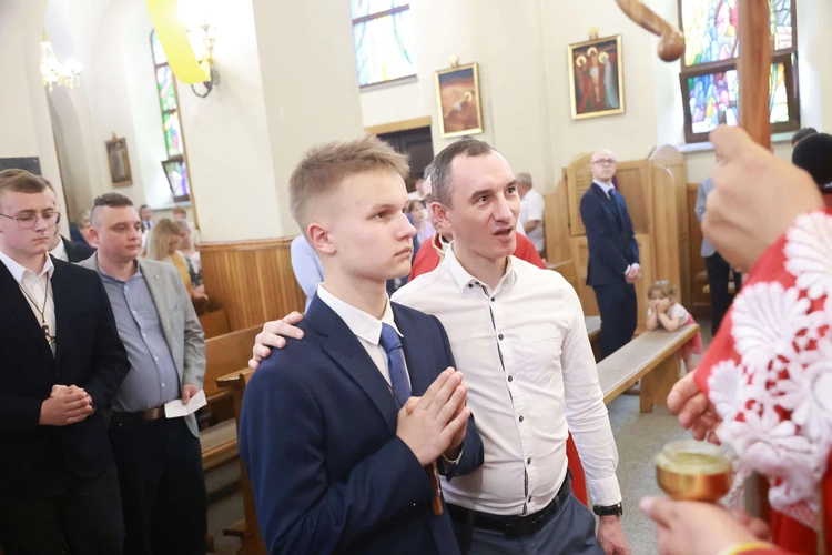Bierzmowanie w Marcinkowicach