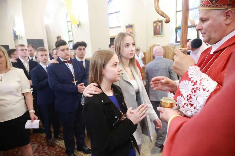 Bierzmowanie w Marcinkowicach