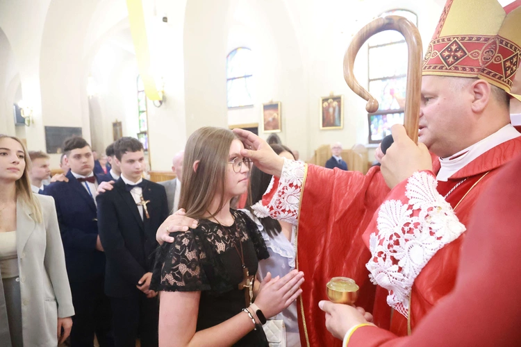Bierzmowanie w Marcinkowicach