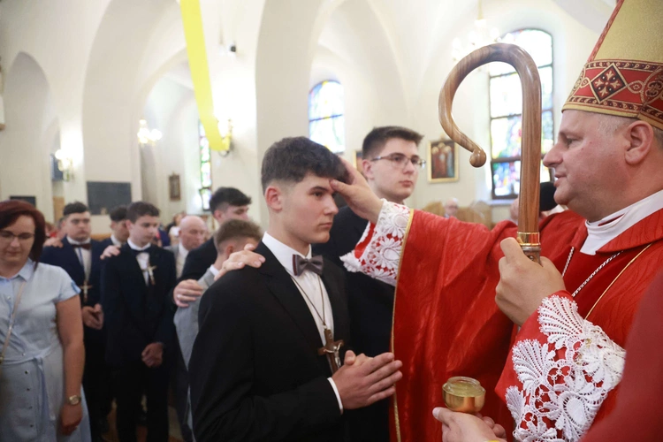 Bierzmowanie w Marcinkowicach