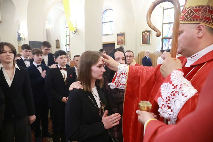 Bierzmowanie w Marcinkowicach