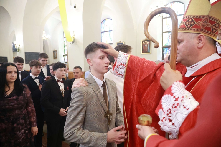 Bierzmowanie w Marcinkowicach