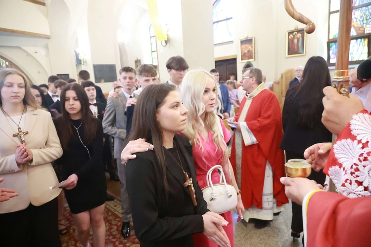 Bierzmowanie w Marcinkowicach