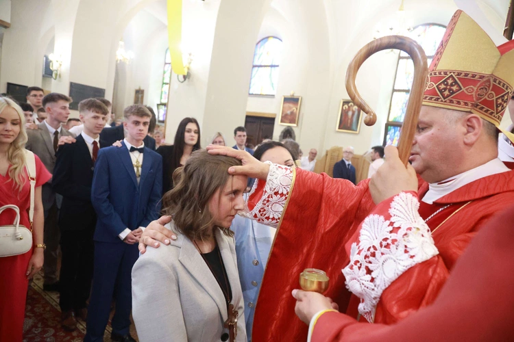 Bierzmowanie w Marcinkowicach