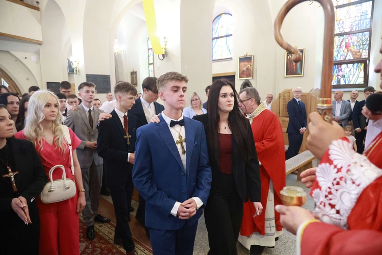 Bierzmowanie w Marcinkowicach