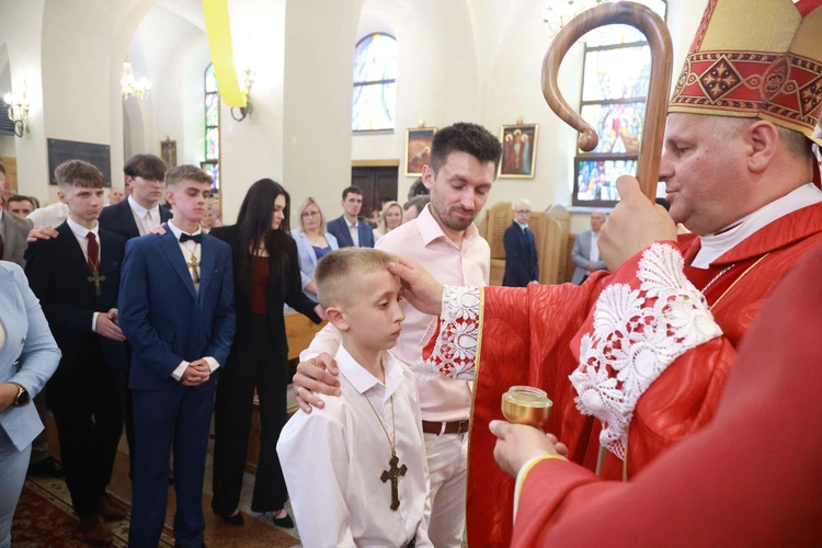 Bierzmowanie w Marcinkowicach