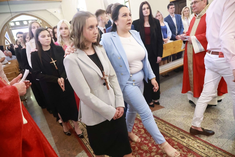 Bierzmowanie w Marcinkowicach