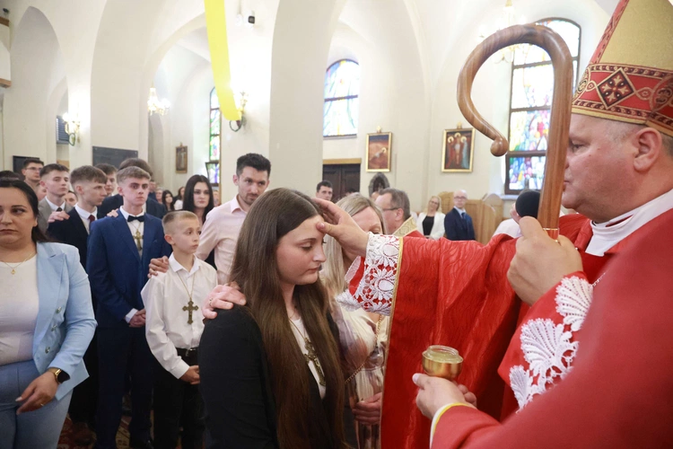 Bierzmowanie w Marcinkowicach