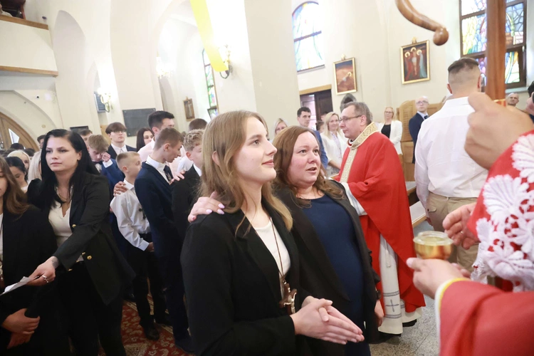 Bierzmowanie w Marcinkowicach