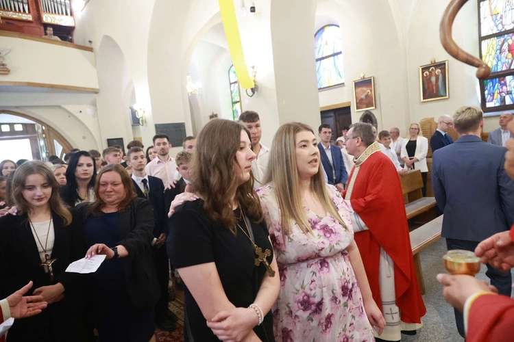 Bierzmowanie w Marcinkowicach