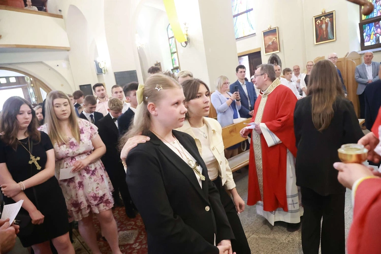Bierzmowanie w Marcinkowicach