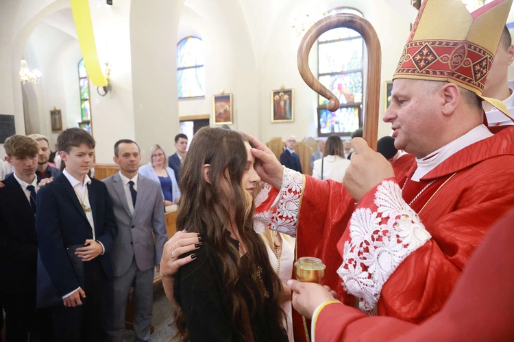 Bierzmowanie w Marcinkowicach
