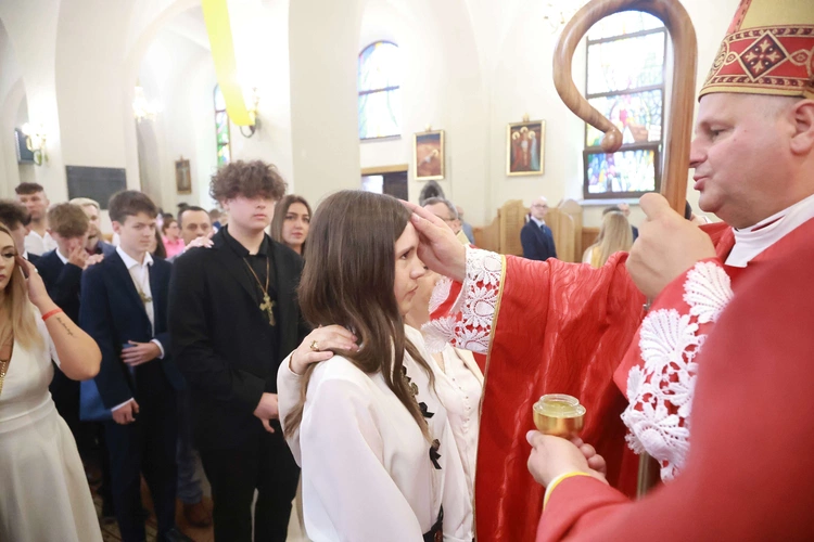 Bierzmowanie w Marcinkowicach