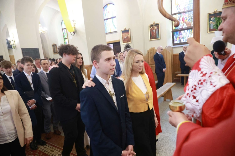 Bierzmowanie w Marcinkowicach