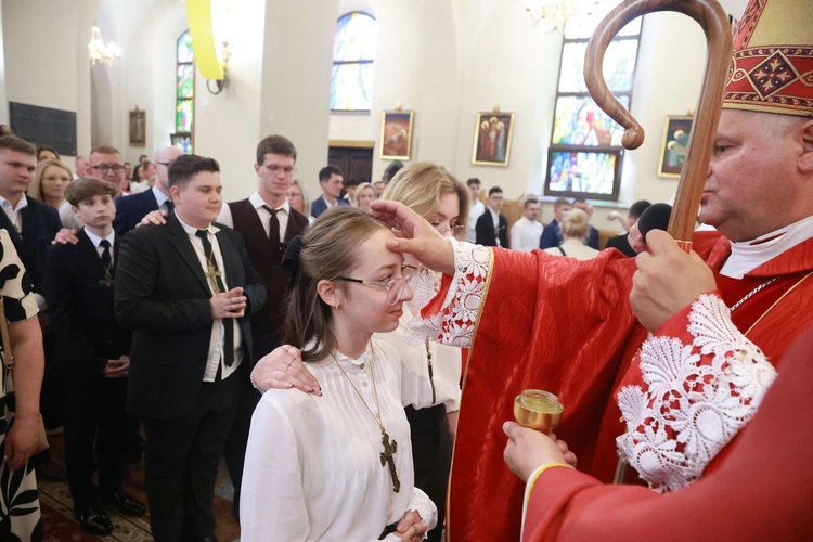 Bierzmowanie w Marcinkowicach