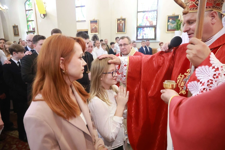 Bierzmowanie w Marcinkowicach