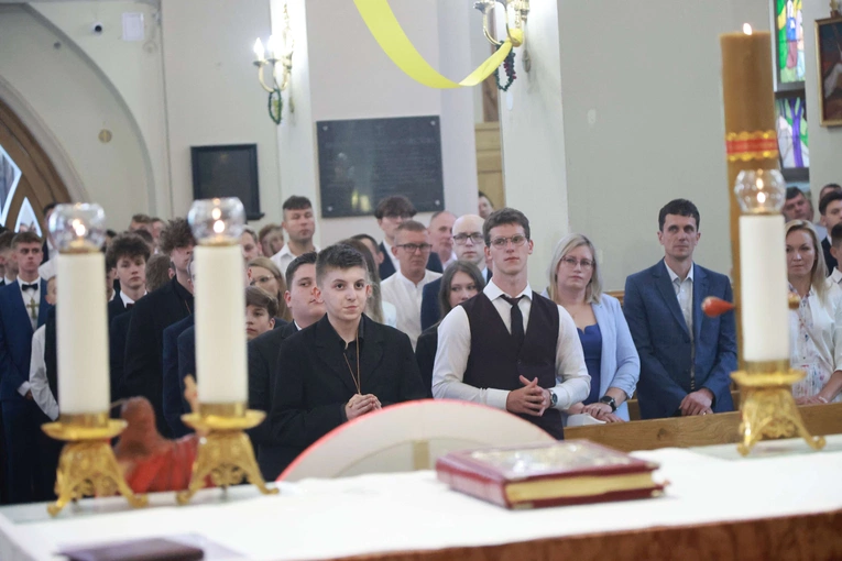 Bierzmowanie w Marcinkowicach