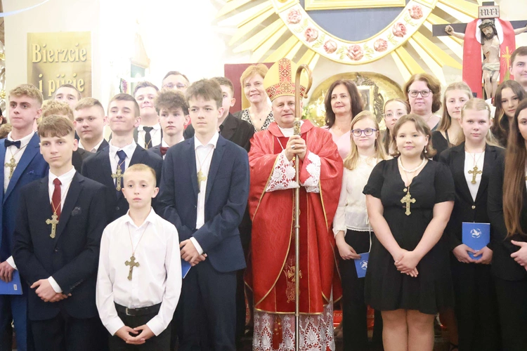 Bierzmowanie w Marcinkowicach