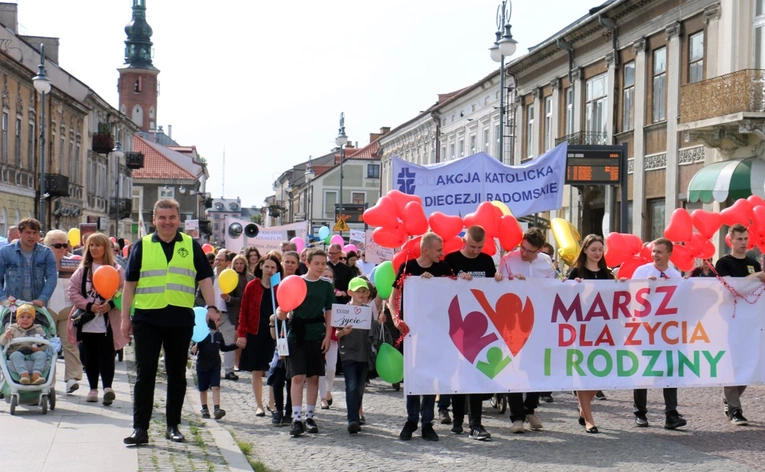 Ulicami Radomia przejdzie Marsz dla Życia i Rodziny