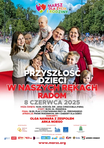 Ulicami Radomia przejdzie Marsz dla Życia i Rodziny