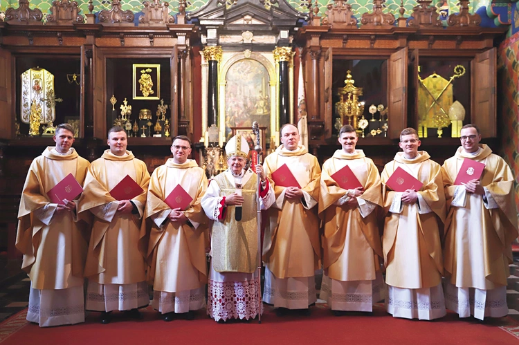 Patronem rocznika, który formację w seminarium rozpoczął w 2019 r., jest bł. Michał Giedrojć.