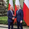  Starosta Niemirski obok prezydenta A. Dudy.