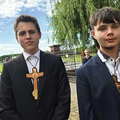 Wojtek Maciak (z lewej) i Artur Wspólnik. 