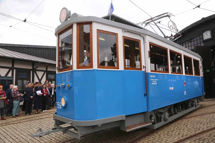 Odnowiono zabytkowy tramwaj