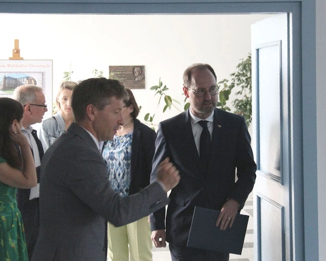 Wykład Ambasadora Republiki Czeskiej na Uniwersytecie Opolskim