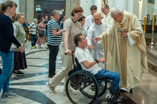 Pielgrzymka jubileuszowa Caritas Archidiecezji Katowickiej