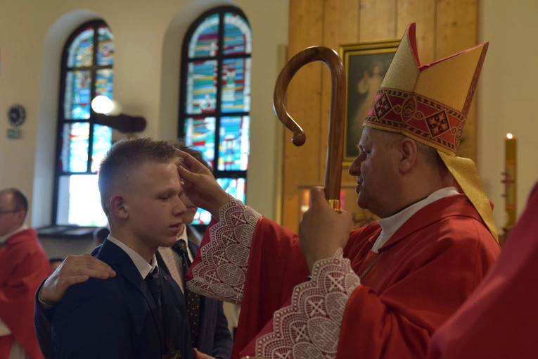 Bierzmowanie w Brzeznej