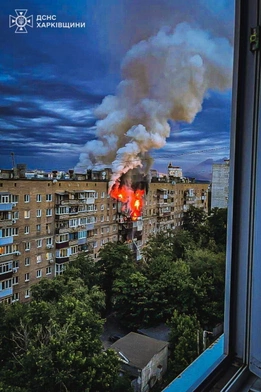 Po rosyjskim ostrzale Charkowa