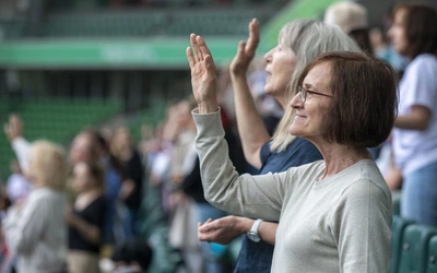 Jezus na Stadionie Legii